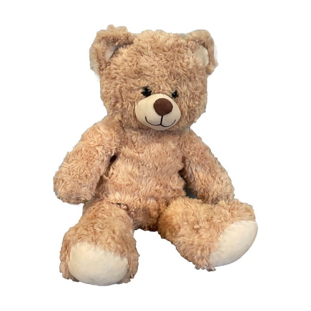 Build-A-Bear "Happy Hugs" Teddy Bear Stuffed Plush Animal 16" Beige Tan Soft
